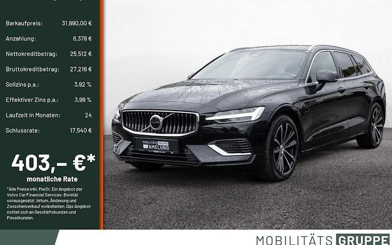 Schwarz Gebraucht 2022 Volvo V60 Core Kombi | 31.890 € (Superpreis) - Bild 1/4