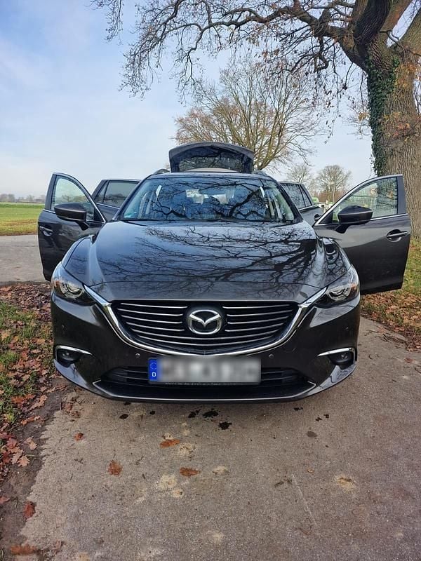 Braun Gebraucht 2017 Mazda 6 Kombi | 16.900 € (Fairer Preis) - Bild 1/4