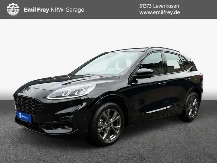 Agate black metallic Gebraucht 2023 Ford Kuga ST-Line SUV | 26.975 € (Superpreis) - Bild 1/4