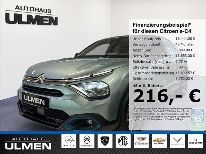 Gebraucht Citroën e-C4 Feel 100 kW (136 PS) 2023 Blau Limousine