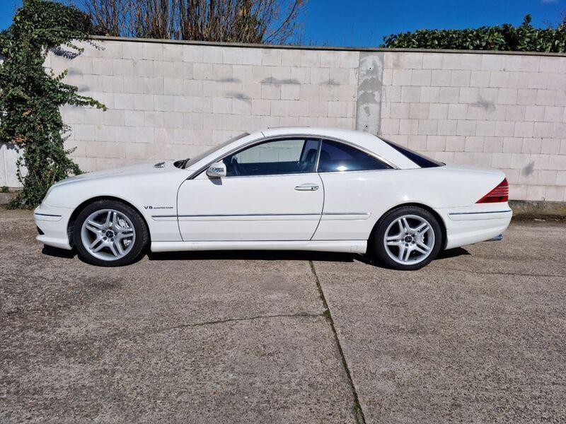 Gebraucht Mercedes CL55 AMG AMG 500 PS (367 kW) 2003 Alabasterweiss  unilack Coupé