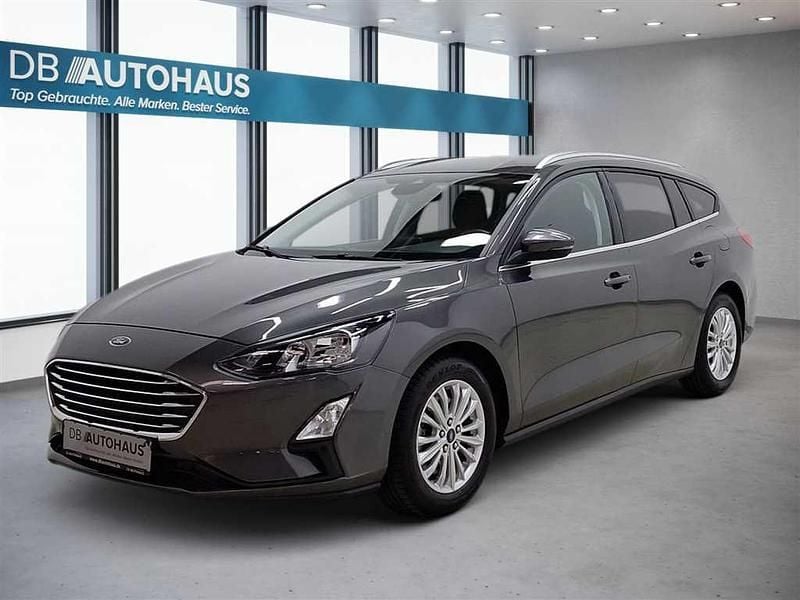 Grau Gebraucht 2021 Ford Focus Titanium Kombi | 13.390 € (Guter Preis) - Bild 1/4