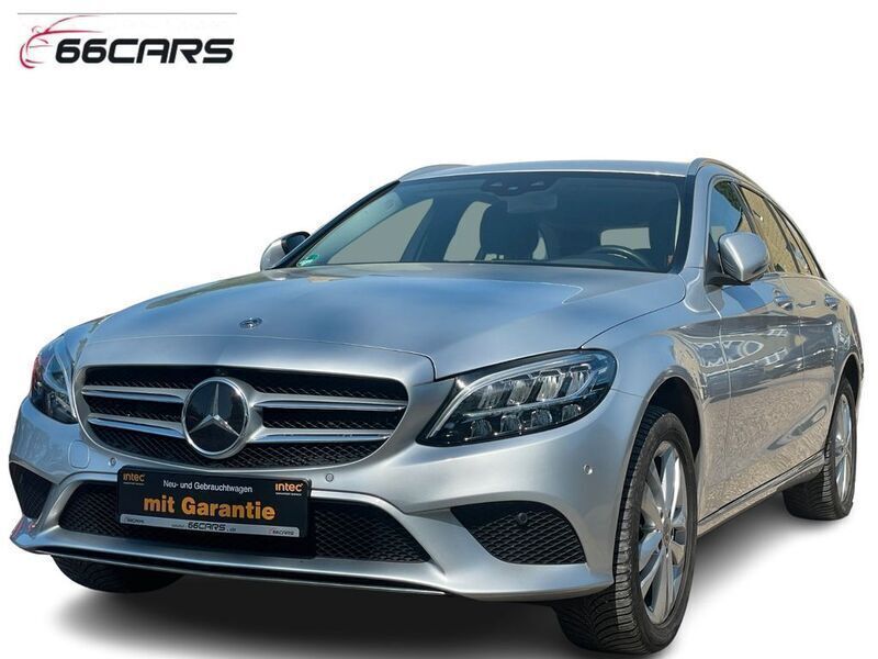 Iridiumsilber metalliclack Gebraucht 2018 Mercedes C200 Kombi | 23.780 € (Fairer Preis) - Bild 1/4