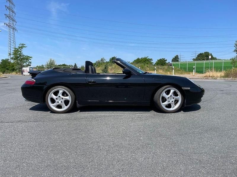 Schwarz Gebraucht 2000 Porsche 911 Carrera Cabriolet Cabrio | 31.000 € (Guter Preis) - Bild 1/4