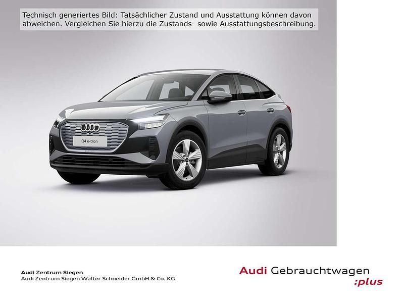 Kieselgrau Gebraucht 2023 Audi Q4 Sportback e-tron Comfort SUV | 29.910 € (Etwas zu teuer) - Bild 1/4