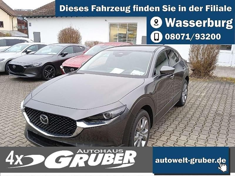 Machine gray Neu 2025 Mazda CX-30 Exclusive-Line SUV | 28.599 € - Bild 1/4