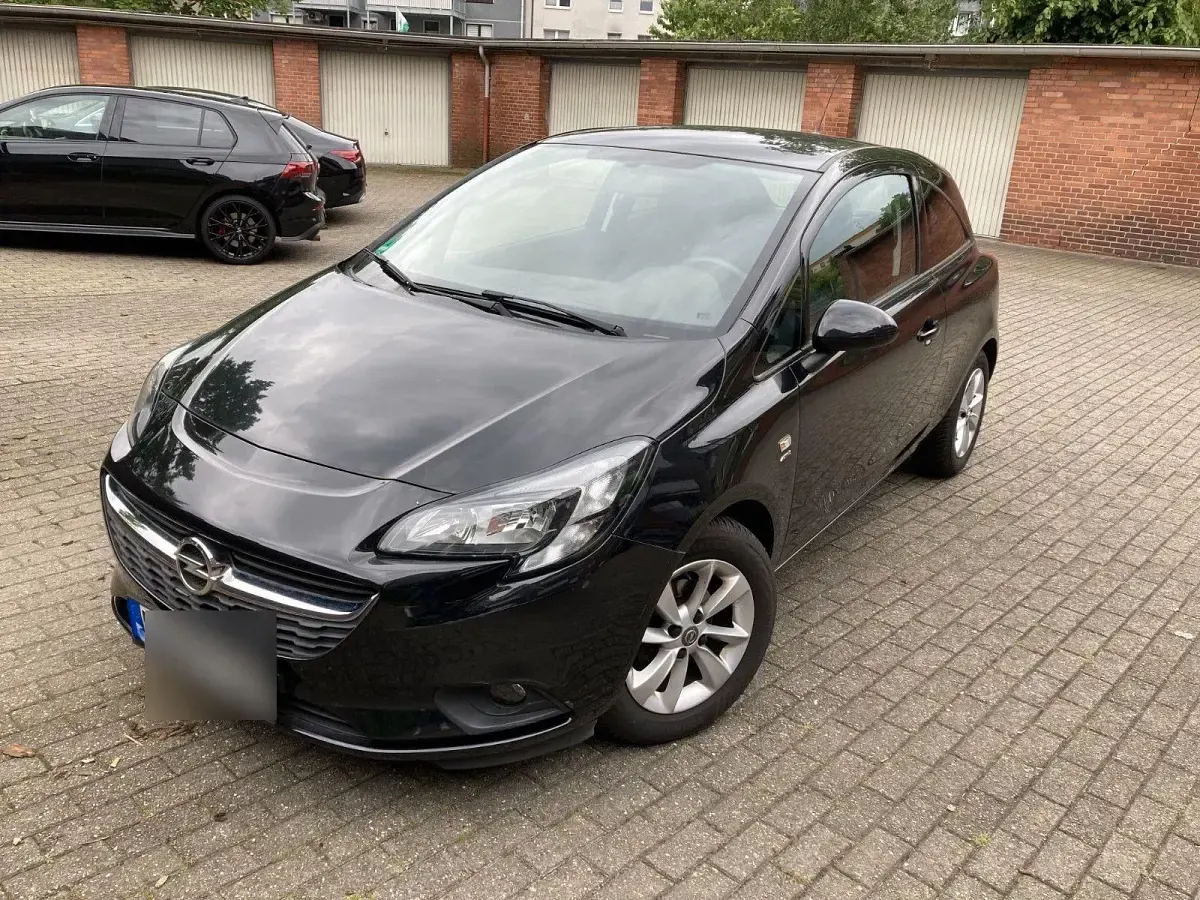 Brugt Opel Corsa Active 90 HK (66 kW) 2017 Sort Hatchback