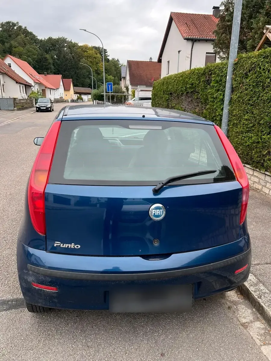 Gebraucht Fiat Punto 62 PS (45 kW) 2004 Blau Kleinwagen