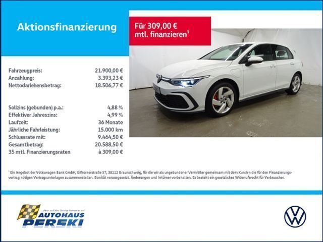 Gebraucht VW Golf VIII GTE 245 PS (180 kW) 2020 Andere farbe Kleinwagen