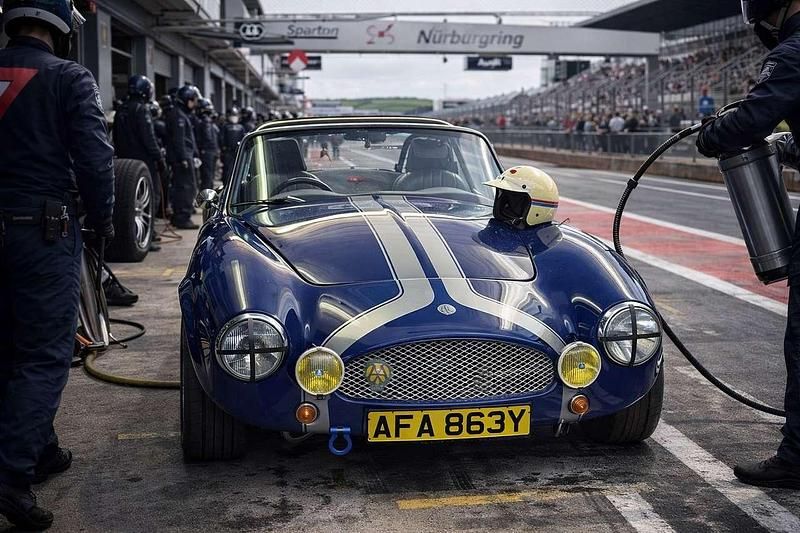 Blau Gebraucht 1993 AC Cobra Cabrio | 32.500 € - Bild 1/4