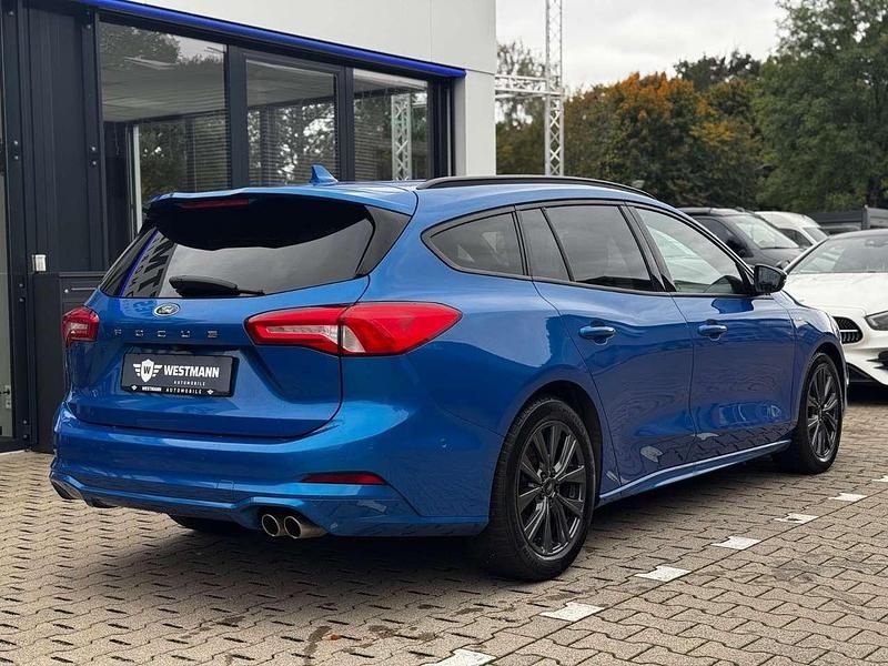 Gebraucht Ford Focus ST-Line 150 PS (110 kW) 2019 Blau Kombi