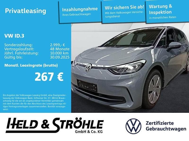 Mondsteingrau Gebraucht 2024 VW ID.3 Pro Kleinwagen | 29.970 € (Superpreis) - Bild 1/4