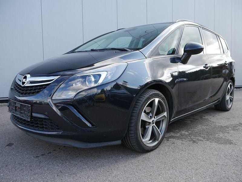 Schwarz Gebraucht 2012 Opel Zafira Tourer Edition Van / Kleinbus | 3.850 € (Fairer Preis) - Bild 1/4