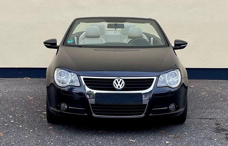 Gebraucht VW Eos 122 PS (89 kW) 2009 Schwarz Cabrio