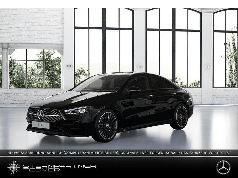 Schwarz Gebraucht 2024 Mercedes CLA220 AMG Limousine | 46.840 € - Bild 1/4