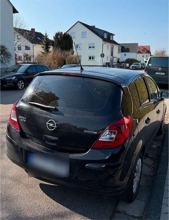 Gebraucht Opel Corsa 60 PS (44 kW) 2009 Schwarz Kleinwagen