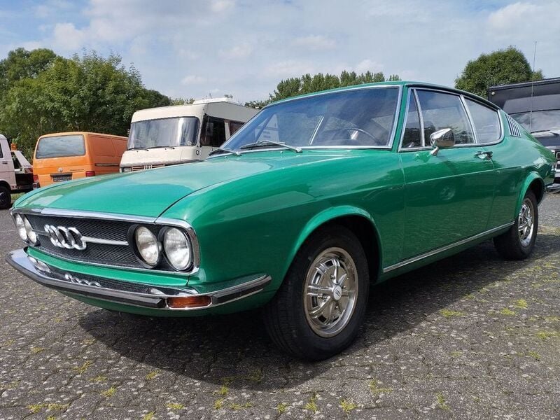 Grün Gebraucht 1971 Audi 100 Coupé | 22.999 € - Bild 1/4