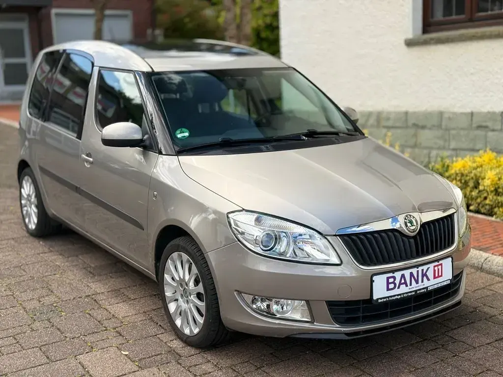 Gebraucht Skoda Roomster Comfort 105 PS (77 kW) 2010 Beige Van / Kleinbus