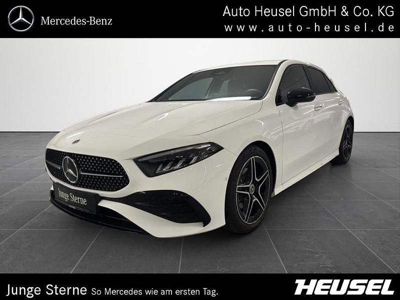 Unilack polarweiß Gebraucht 2024 Mercedes A180 AMG Coupé | 31.900 € (Fairer Preis) - Bild 1/4