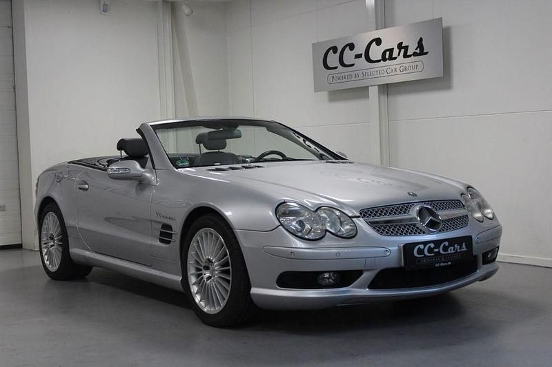Silber Gebraucht 2003 Mercedes SL55 AMG AMG Cabrio | 46.900 € - Bild 1/4