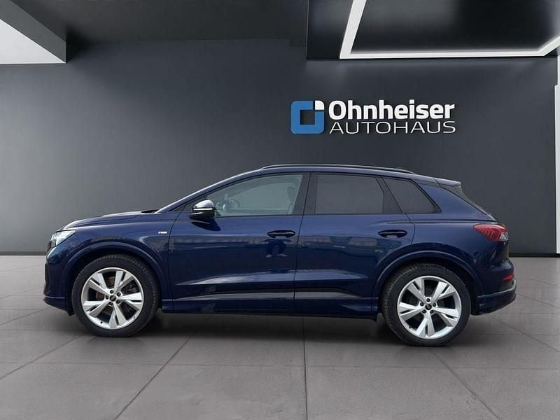 Gebraucht Audi Q4 e-tron S-Line 150 kW (204 PS) 2023 Navarrablau metallic SUV