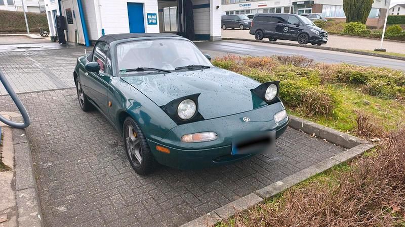 Gebraucht Mazda MX5 90 PS (66 kW) 1997 Grün Cabrio