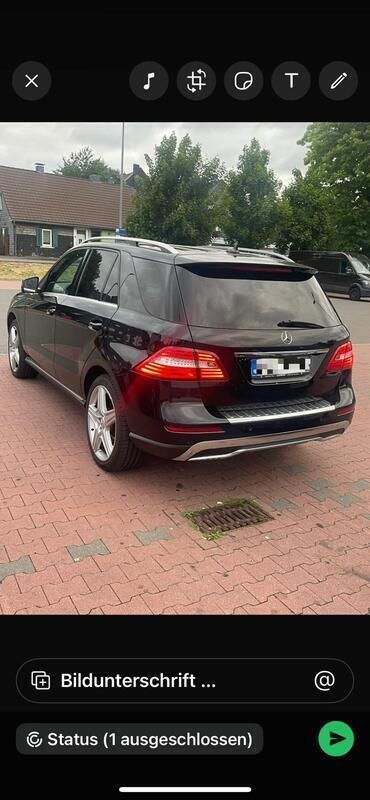 Schwarz Gebraucht 2013 Mercedes ML350 SUV | 16.500 € (Superpreis) - Bild 1/4
