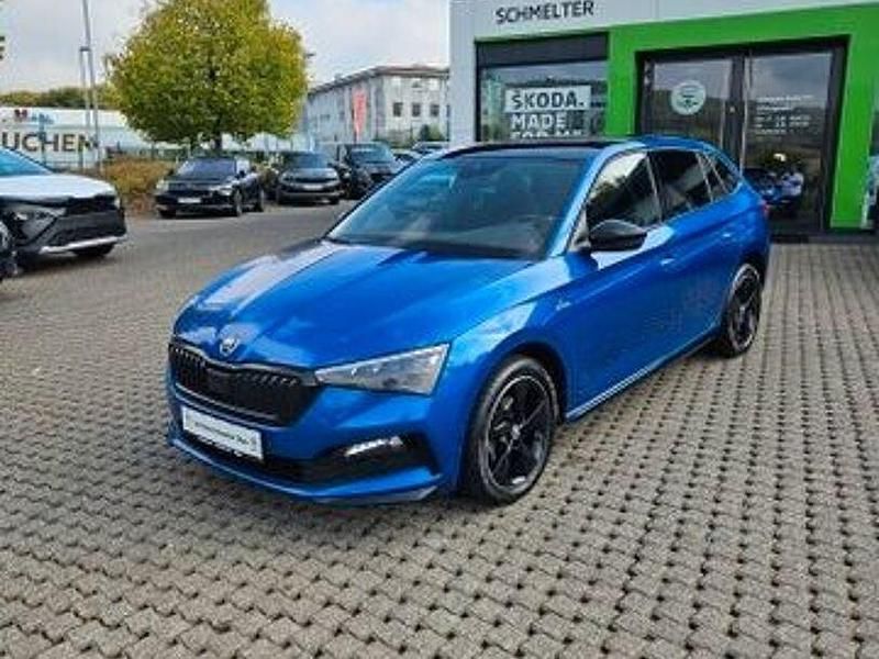 Blau Gebraucht 2021 Skoda Scala Monte Carlo Kleinwagen | 19.990 € (Guter Preis) - Bild 1/4