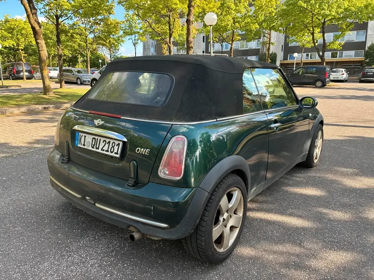 Gebraucht Mini Cooper Cabriolet 100 PS (73 kW) 2004 Grün Cabrio