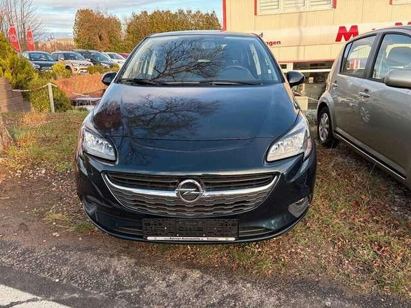 Gebraucht Opel Corsa drive 101 PS (74 kW) 2016 Grün Kleinwagen