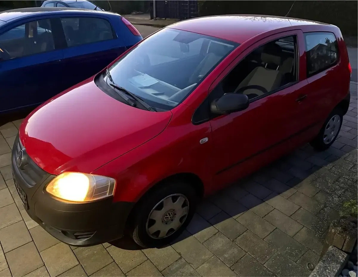Usata VW Fox 2008 Rosso Utilitaria