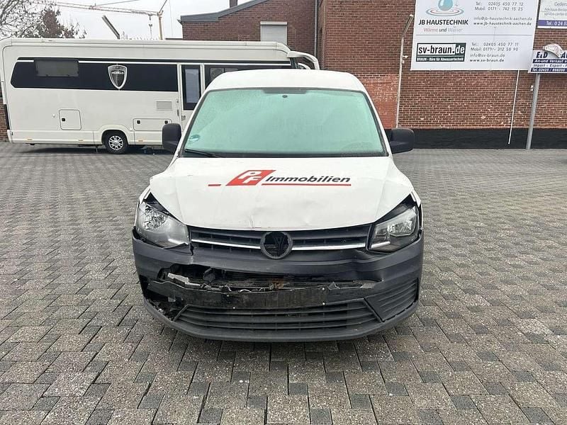 Gebraucht VW Caddy 75 PS (55 kW) 2016 Weiß Van / Kleinbus