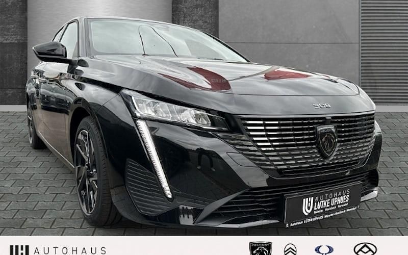 Schwarz Neu 2025 Peugeot 308 Allure Kombi | 33.590 € (Etwas zu teuer) - Bild 1/4