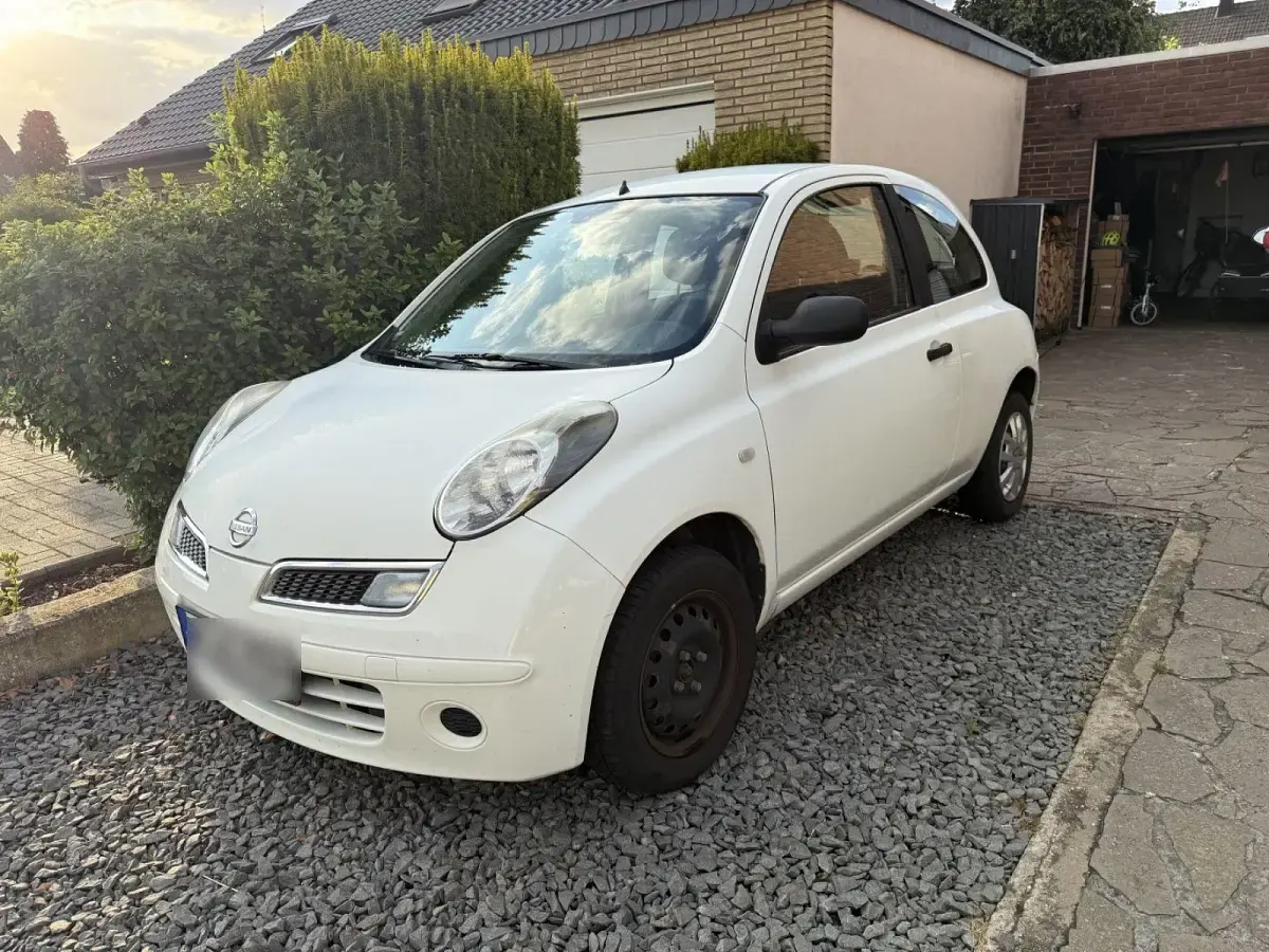 Gebraucht Nissan Micra 65 PS (47 kW) 2009 Weiß Limousine