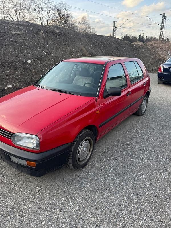 Gebraucht VW Golf III 75 PS (55 kW) 1993 Rot Kleinwagen