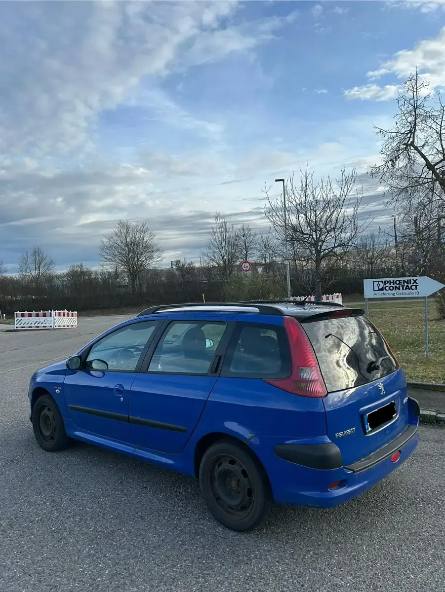 Gebraucht Peugeot 206 87 PS (63 kW) 2005 Blau Kombi
