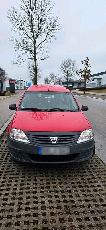 Gebraucht Dacia Logan MCV 74 PS (54 kW) 2009 Rot Kombi