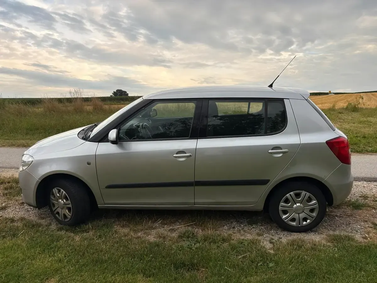 Gebraucht Skoda Fabia 60 PS (44 kW) 2009 Silber Kleinwagen