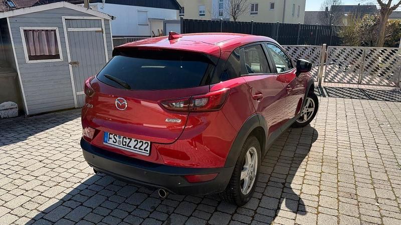 Gebraucht Mazda CX-3 Center-Line 120 PS (88 kW) 2017 Rot SUV