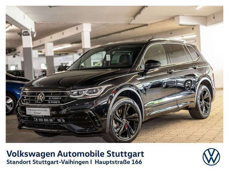 Deep black perleffekt Gebraucht 2024 VW Tiguan Allspace R-line SUV | 49.830 € (Teuer) - Bild 1/4