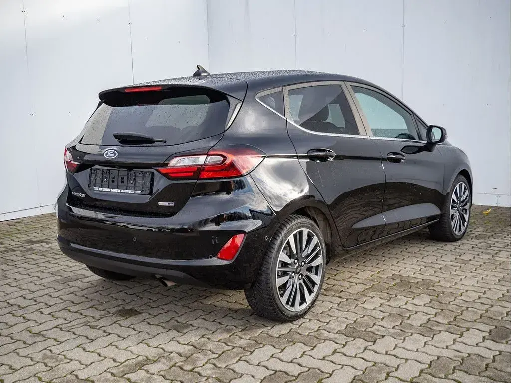 Gebraucht Ford Fiesta Titanium X 125 PS (91 kW) 2023 Schwarz / obsidianschwarz Kleinwagen
