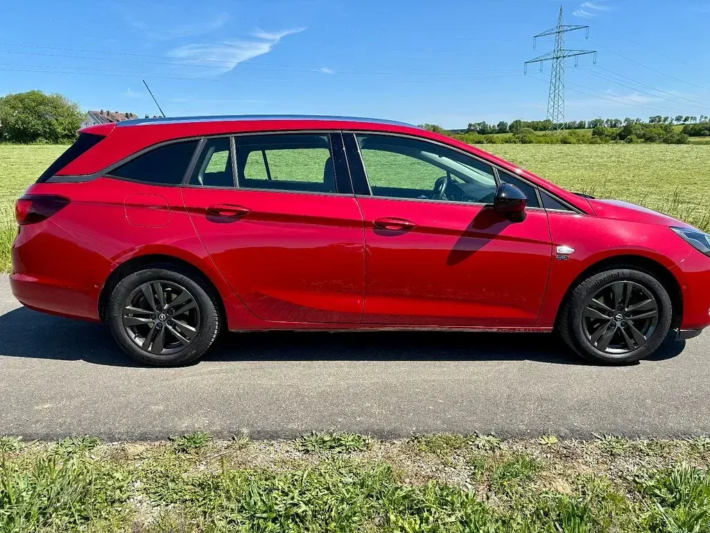 Gebraucht Opel Astra Elegance 131 PS (96 kW) 2020 Rot Kombi