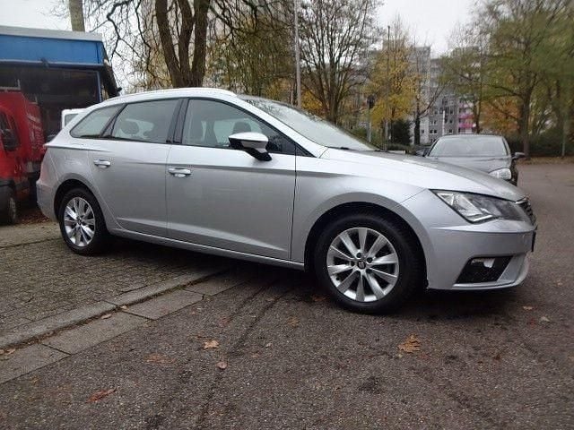 Gebraucht Seat Leon ST 110 PS (80 kW) 2017 Silber Kombi