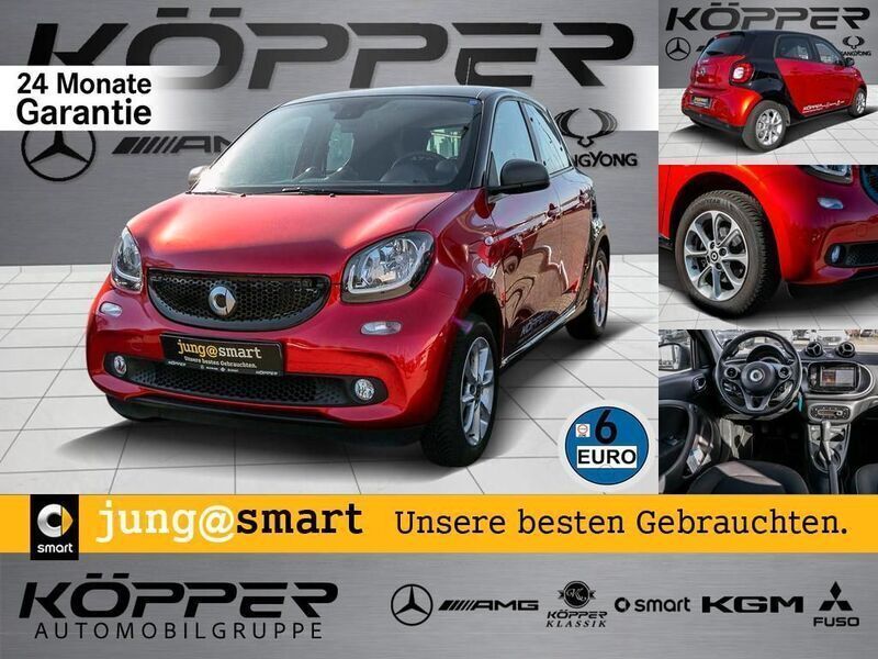 Rot Gebraucht 2019 Smart ForFour Limousine | 11.111 € (Fairer Preis) - Bild 1/4
