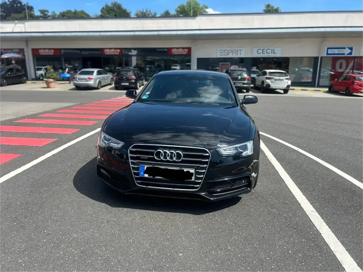 Gebraucht Audi A5 S-Line 211 PS (155 kW) 2012 Schwarz Coupé
