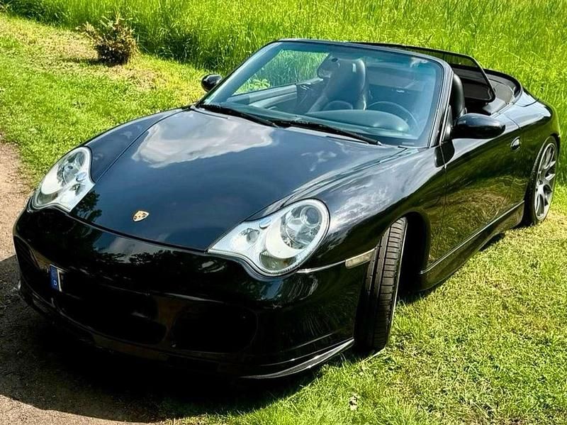 Schwarz Gebraucht 2001 Porsche 911 Carrera Cabriolet Cabrio | 36.500 € (Fairer Preis) - Bild 1/4