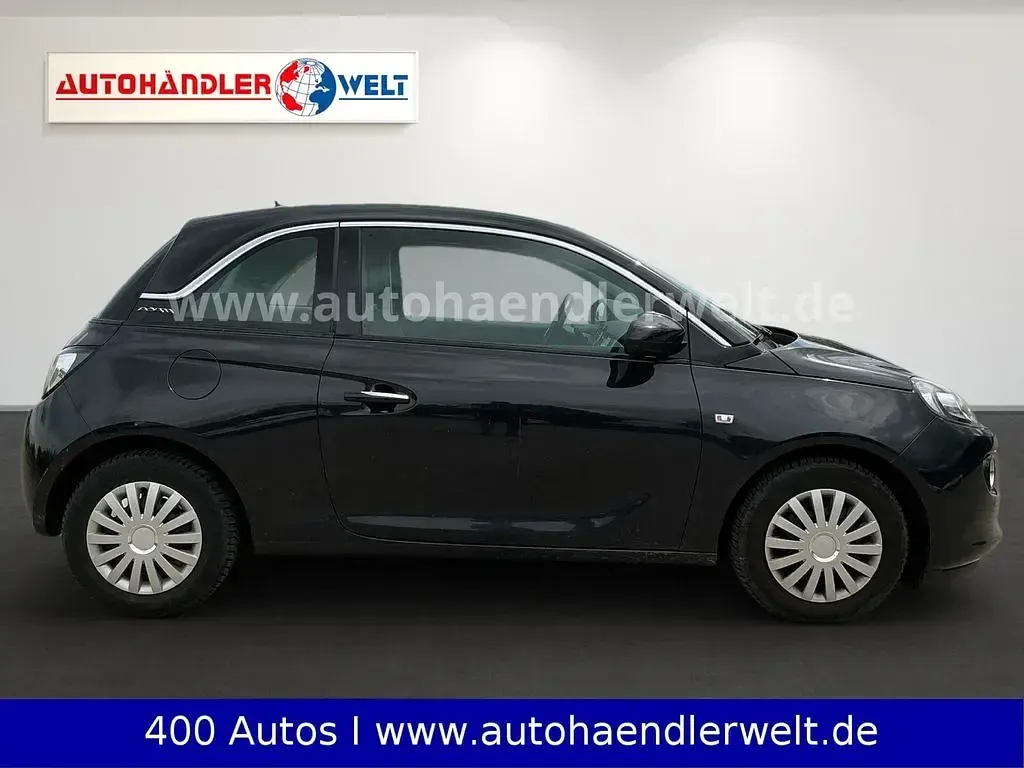 Gebraucht Opel Adam Basis 69 PS (50 kW) 2014 Schwarz Kleinwagen