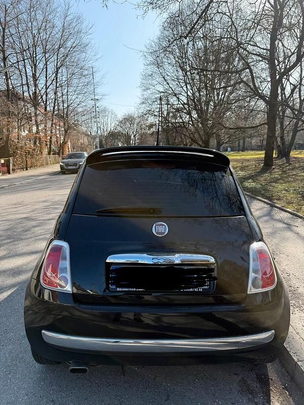 Gebraucht Fiat 500 2009 Schwarz Cabrio