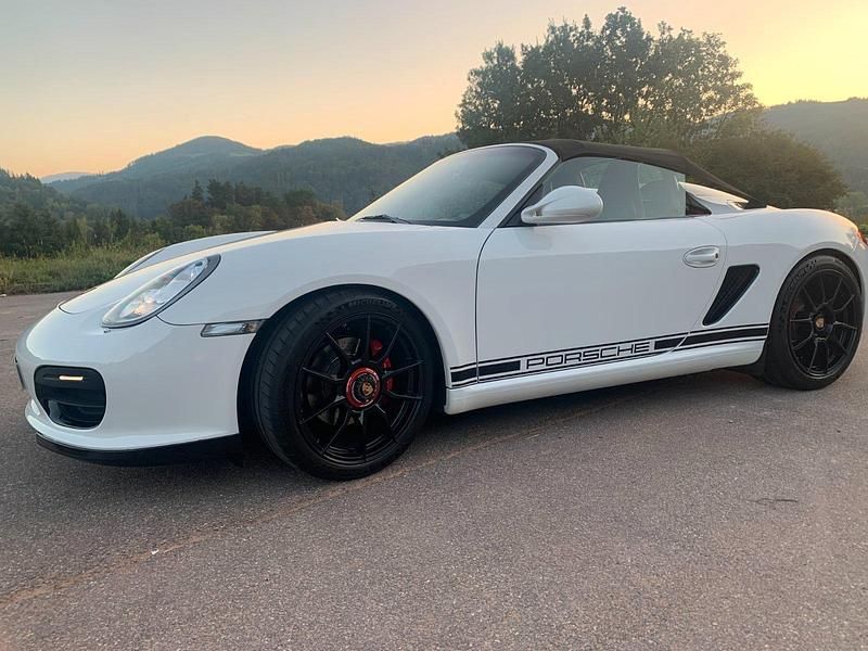 Gebraucht Porsche Boxster Spyder 320 PS (235 kW) 2010 Weiß Cabrio