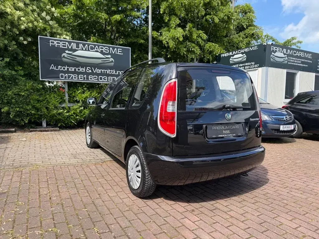 Gebraucht Skoda Roomster Plus Edition 86 PS (63 kW) 2010 Schwarz Van / Kleinbus